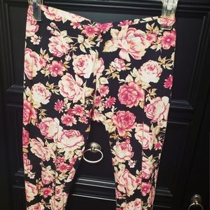 Floral leggings